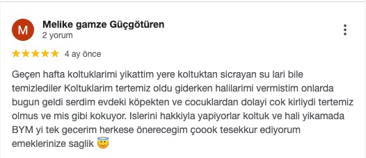 Müşteri yorumu 9